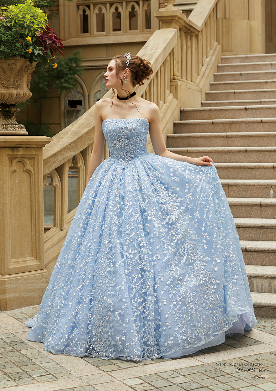 アリエル Disney Weddingdress Collection Pur